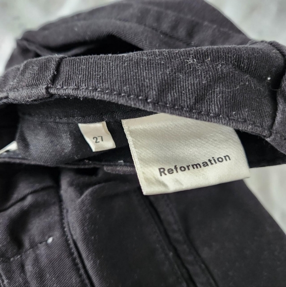 Reformation Black Trousers - Picture 6 of 6